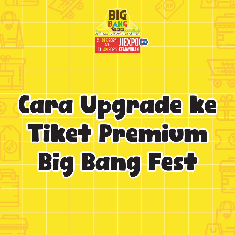 cara upgrade tiket