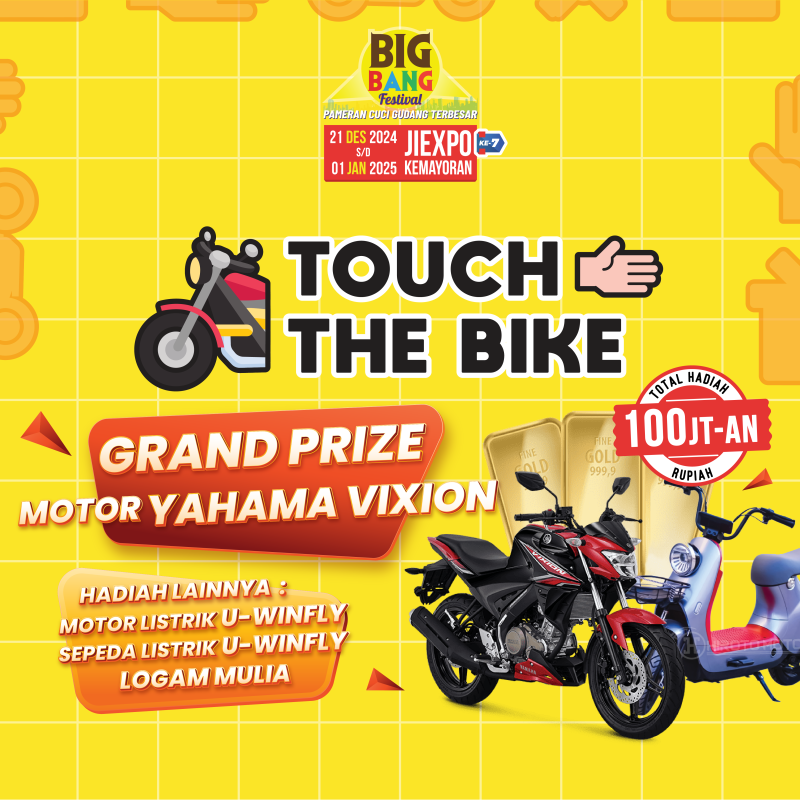 Touch the bike